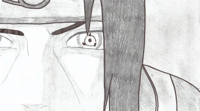 Sharingan no Itachi (zase tužkou)